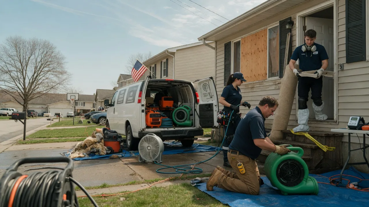 Water Damage Restoration in Port Washington, OH near me